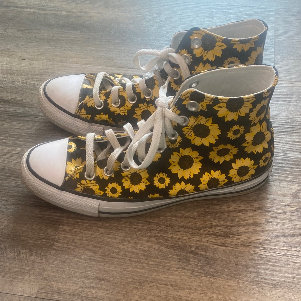 Converse All Stars Sunflower High top Sneakers